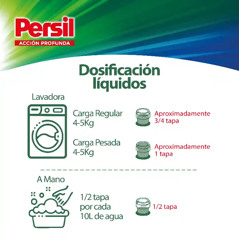 Detergente Líquido Persil Universal 3L