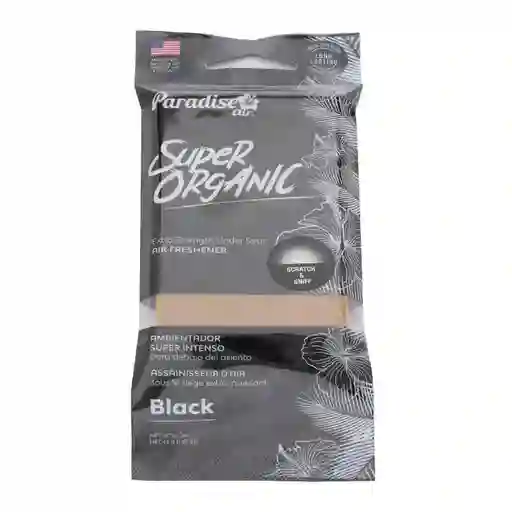 Súper Organic Ambientador Black
