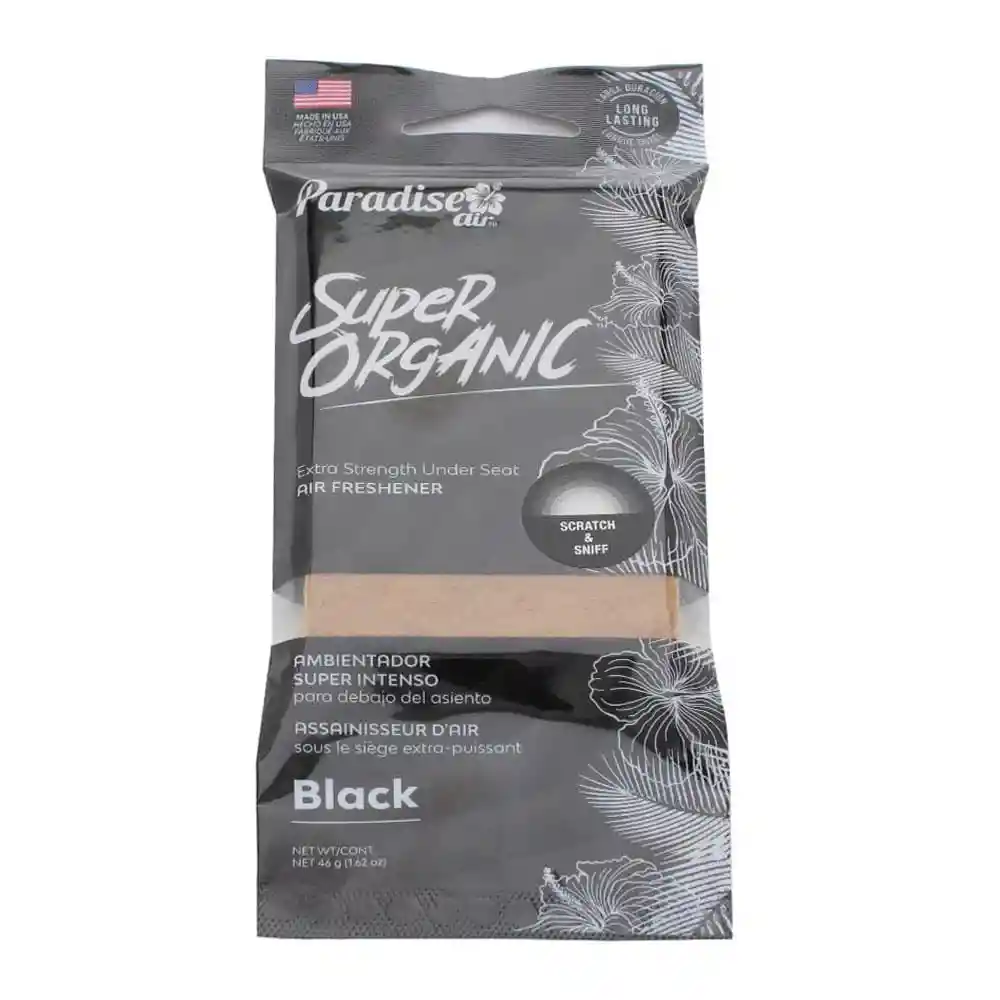 Súper Organic Ambientador Black