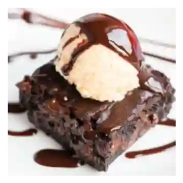 Brownie con Gelato