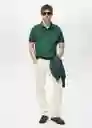 Camiseta Polo Rea Botella Talla M Hombre Mango