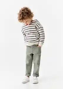 Pantalón Mauro Khaki Talla 69 Niños Mango