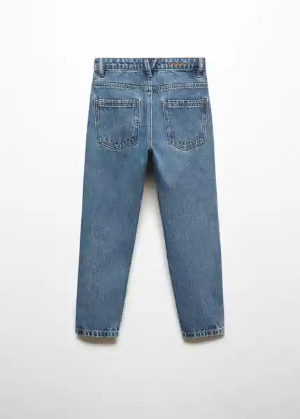 Jean Dad Tejano Medio Talla 08 Niños Mango