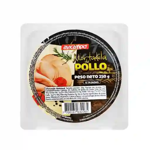 Avicampo Mortadela Pollo