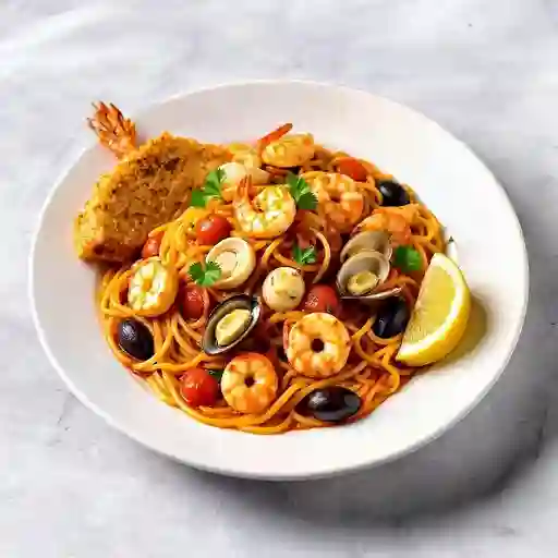 Espaguetis a la Marinera Especial