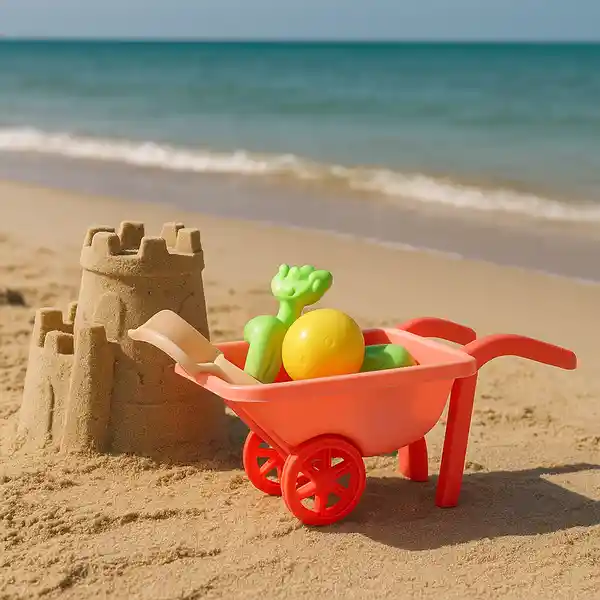 Set Carrito de Playa Rosa Miniso
