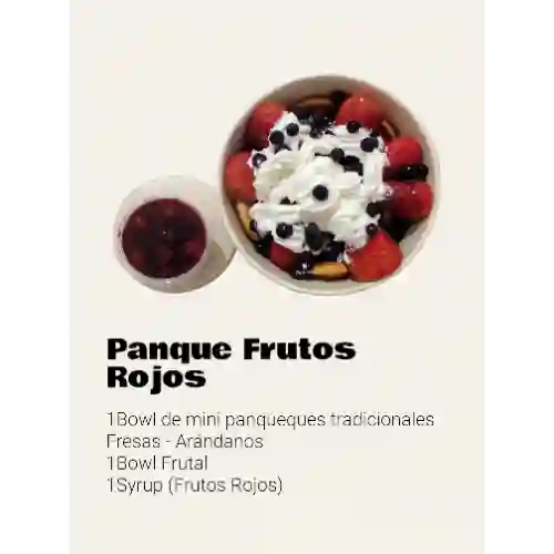 Panque Frutos Rojos