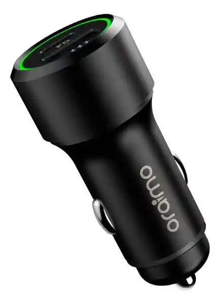 Oraimo Cargador Carro Bullet Pd Negro