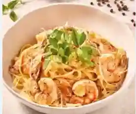 Pasta con Camarones