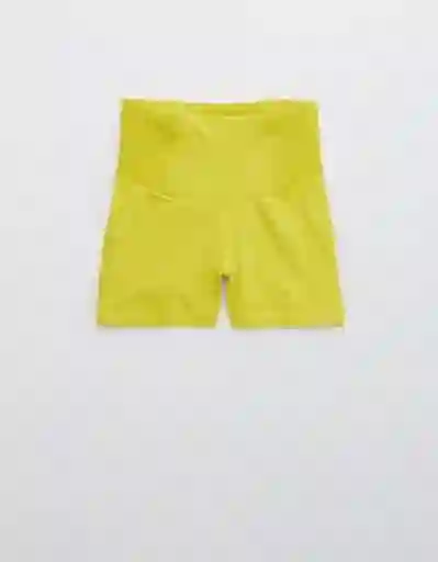 American Eagle Short Fruncido de Verde Prisa Talla X-Small