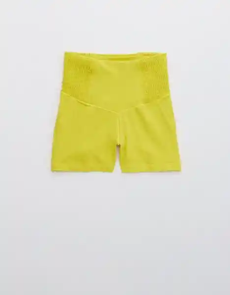 American Eagle Short Fruncido de Verde Prisa Talla X-Small