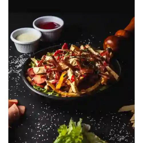 Salchipapa Especial