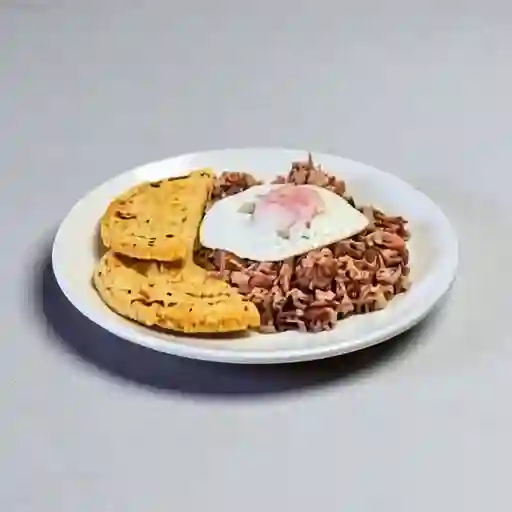 Calentado de Frijol Completo