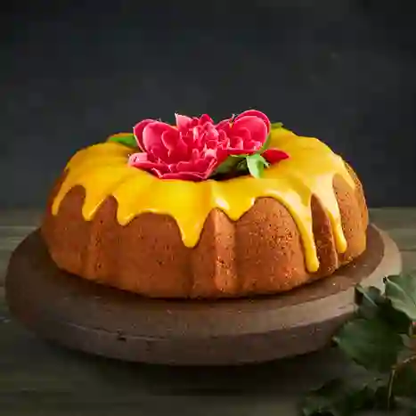 Ponqué de Naranja (6 Porciones)