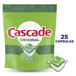 Detergente en Cápsulas Para Lavaplatos Cascade 25 Und