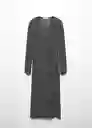 Vestido Pomelo Negro Talla XS Mujer Mango