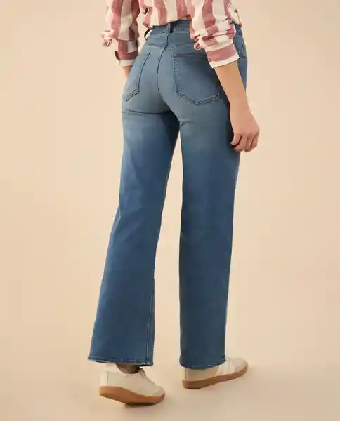 Jean Azul Rivera Medio Talla 10 671G011 Esprit