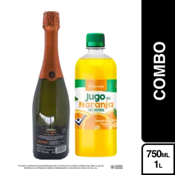Combo Mimosas Cinzano Prosseco + Frescampo Jugo Naranja Natural