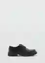 Zapato Bordon Negro Talla 41 Hombre Mango