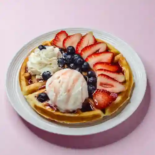 Waffle Frutos Rojos