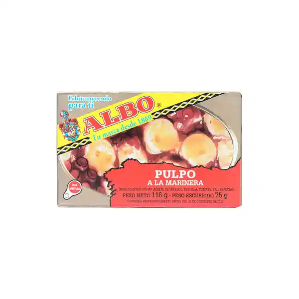 Pulpo Salsa Marinera