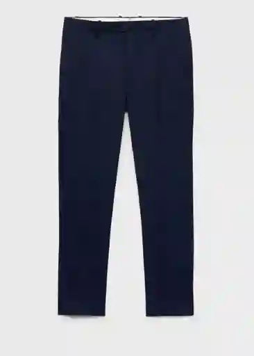 Pantalón Milan Marino Talla 44 Hombre Mango
