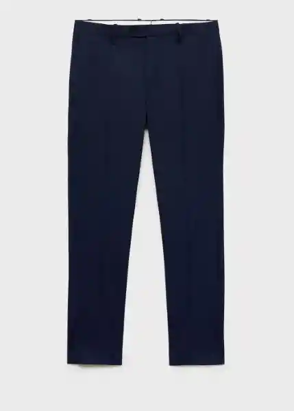 Pantalón Milan Marino Talla 44 Hombre Mango