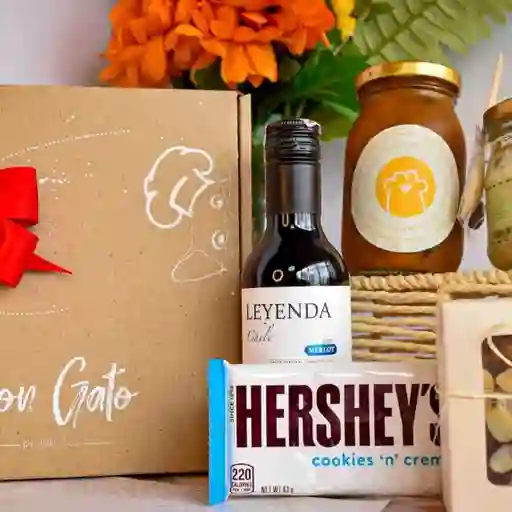 Caja de regalo don gato x 5