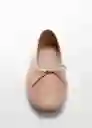 Zapatos Paso Nude Talla 36 Mujer Mango