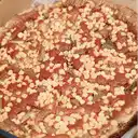 Pizza de Galleta Red Velvet