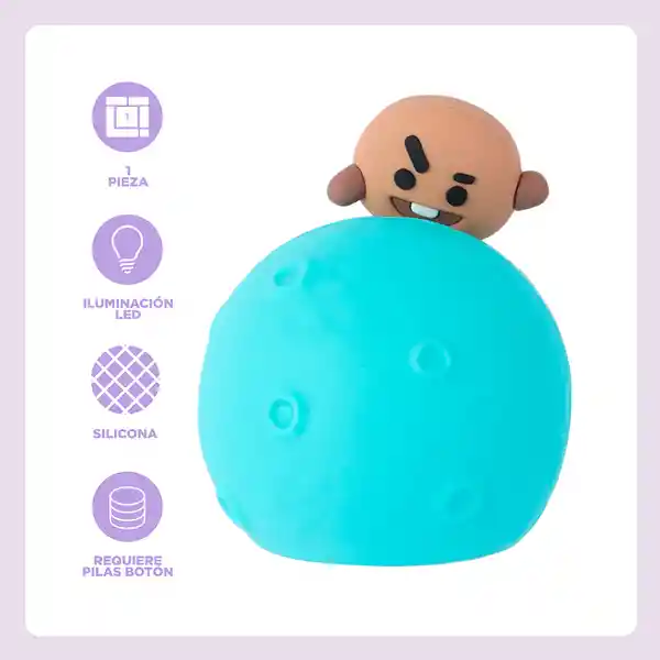 Lámpara de Noche Led Moon Rj Shooky Miniso