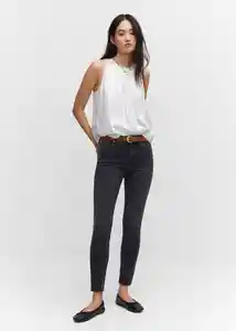 Top Memo Crudo Talla XS Mujer Mango