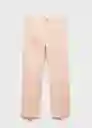 Jean Alex Rosa Talla 40 Mujer Mango