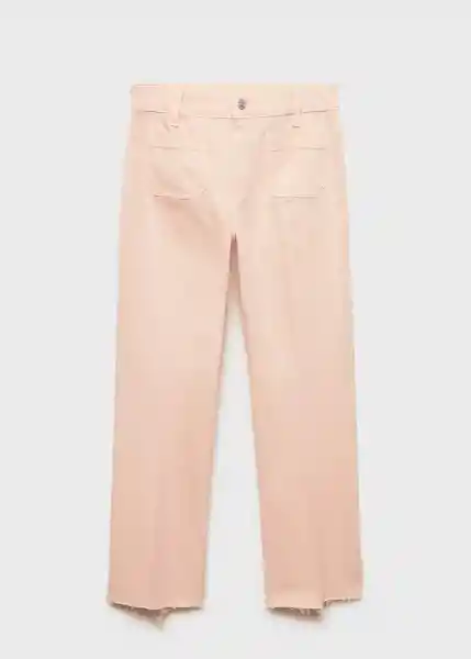 Jean Alex Rosa Talla 40 Mujer Mango