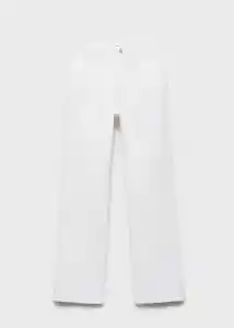 Jean Matilda Blanco Talla 38 Mujer Mango