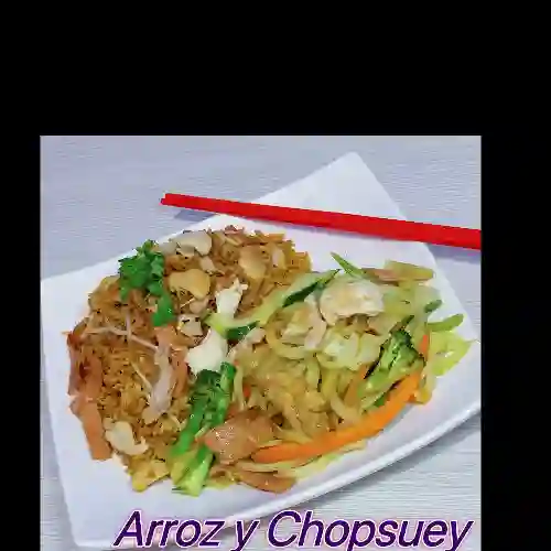 Arroz Especial y Chopsuey