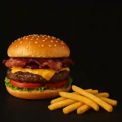 Hamburguesa Bbq Deluxe