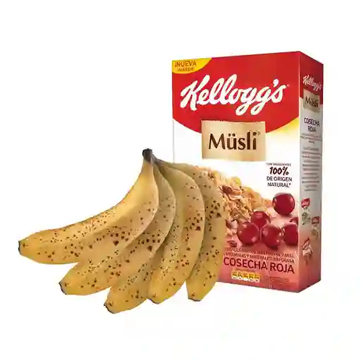 Combo Müsli Cereal Mixto Cosecha Roja + Banano Criollo