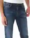 Jean Slim Fit-Morrison Azul Clásico Oscuro Talla 34/32 Chevignon