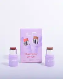 Ilovepinch Set Blush & Bronze Capuccino + Peach Pink