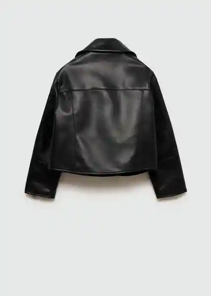 Chaqueta Cazadora Galia Negro Talla 10 Niños Mango