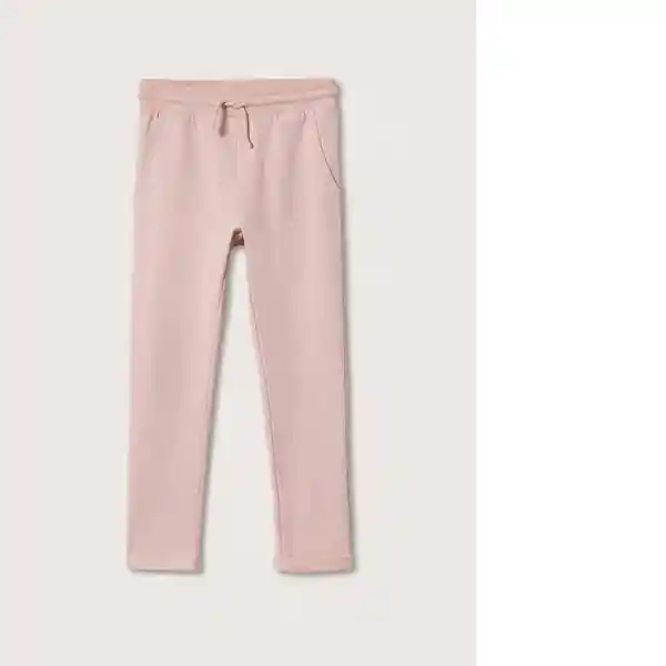 Pantalón Viena Rosa Light Talla 06 Niñas Mango