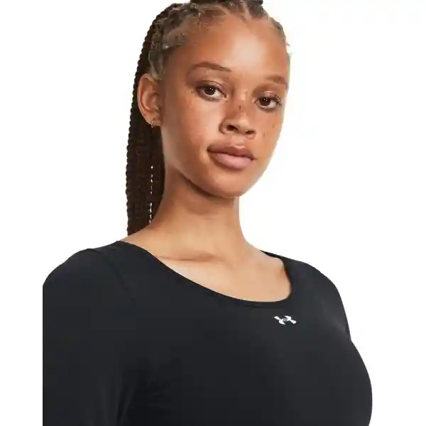 Under Armour Camiseta Train Seamless Mujer Negro LG 1379150-001