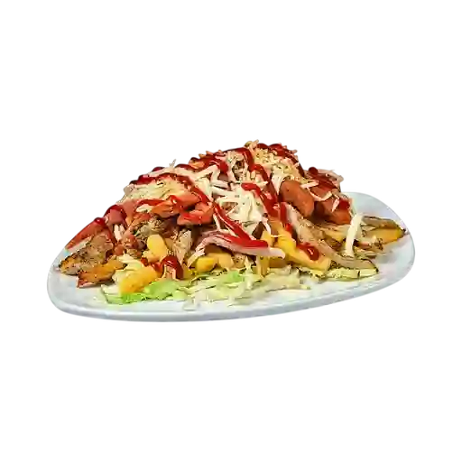 Salchipapa Costeña
