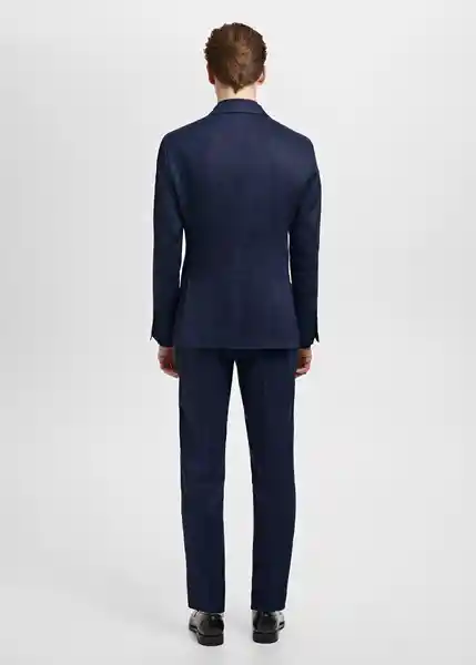 Blazer Americana Amalfi Navy Talla 50 Hombre Mango