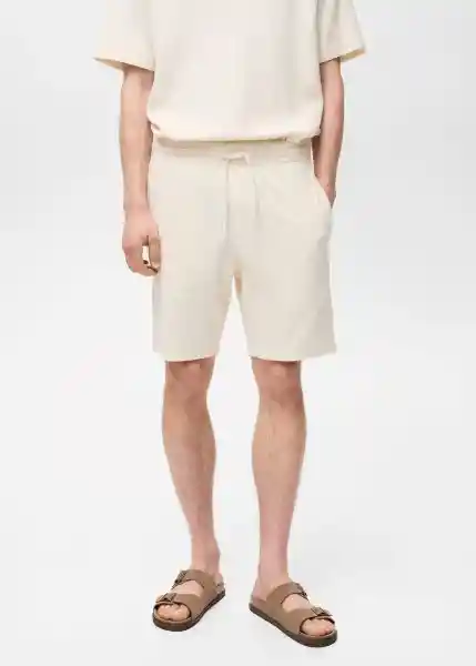 Short Xavis Crudo Talla L Hombre Mango