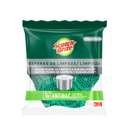 3M Scotch Brite Esponja de Fibra Esferas de Limpieza