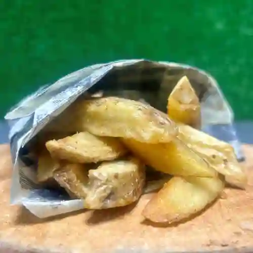 Papas en Casco