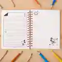 Cuaderno Argollado 80 Hojas Mickey Mouse Disney Miniso