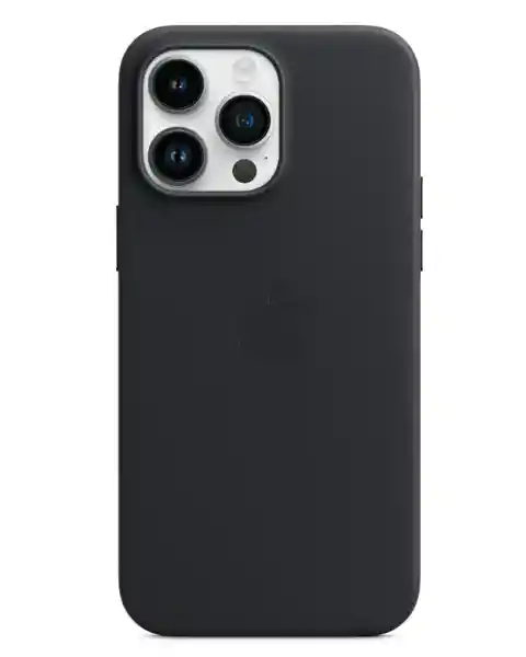 Apple Leather Case iPhone 14 Pro Max With Magsafe Midnight